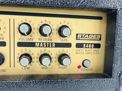Stages S460 60w RMS Mixer Amplifier NICE UNIT & GOODDEAL FREE SHIPPING 🚚