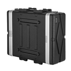 VEVOR 4U Rack Case Server Rack Cabinet 18.9 in ABS Construction with Latches