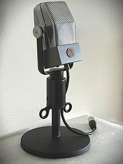 Gorgeous „RCA 74B Clone“ Ribbon Microphone w/Vintage Yoke-working great! (Hear)