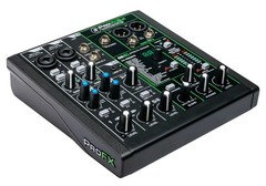 Mackie ProFX6v3 6-Channel Pro Effects Mixer w/USB ProFX6 v3+XLR+1/4″ Cables