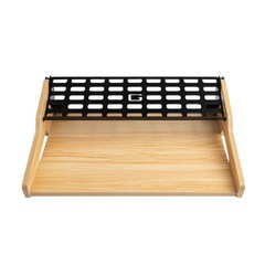 Gator Cases Frameworks Elite Series Synth Oasis for 32-Key MIDI- Maple idjnow