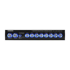 7 Band Graphic Equalizer with Hi/Lo 9V Line Driver (EQ-710HL)