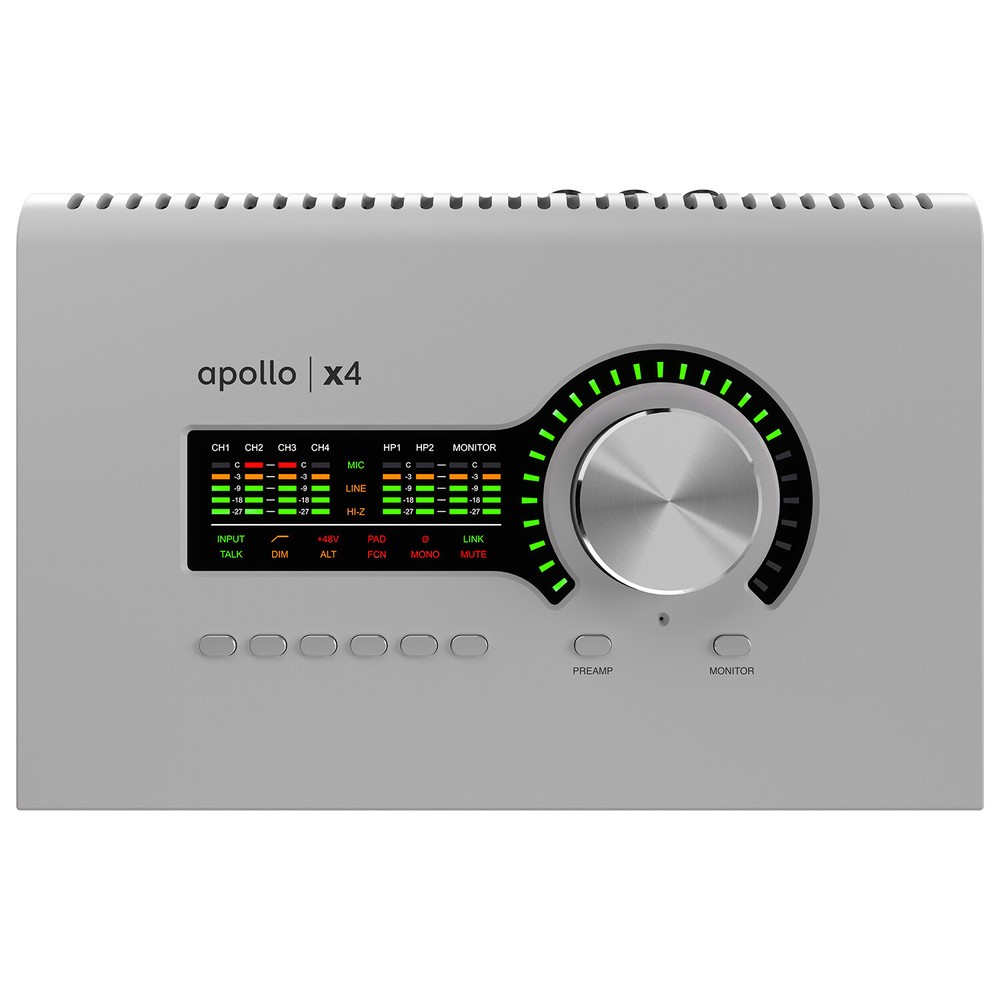 Universal Audio Apollo x4 Gen 2 Thunderbolt Audio Interface – Essentials+