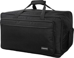 ITHWIU Speaker Carrying Bag with Thickened Sponge for 8“ Speaker, Black