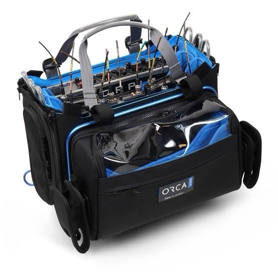 Orca Bags OR-332 Fabric Mixer Bag Black/Blue
