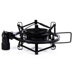 MXL Black Shock Mount compatible with MXL 2006 Microphone Microphone