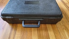 Hard Plastic Carrying Case 16×12 Black Tool Equipment Protective Storage Box