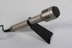 Sony ECM-210M Electret Condenser Microphone Vintage Japan w/ Box Stand d4