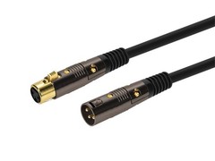XLR Male to XLR Female Cable [Microphone & Interconnect] – 6 Feet | 16AWG