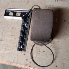 Vintage Round Grille External Speaker with Cloth Grille and Attached Cable