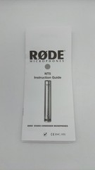 Rode NT5 Small-Diaphragm Cardioid Condenser Microphone 1/2″ Capsule 20Hz-20kHz