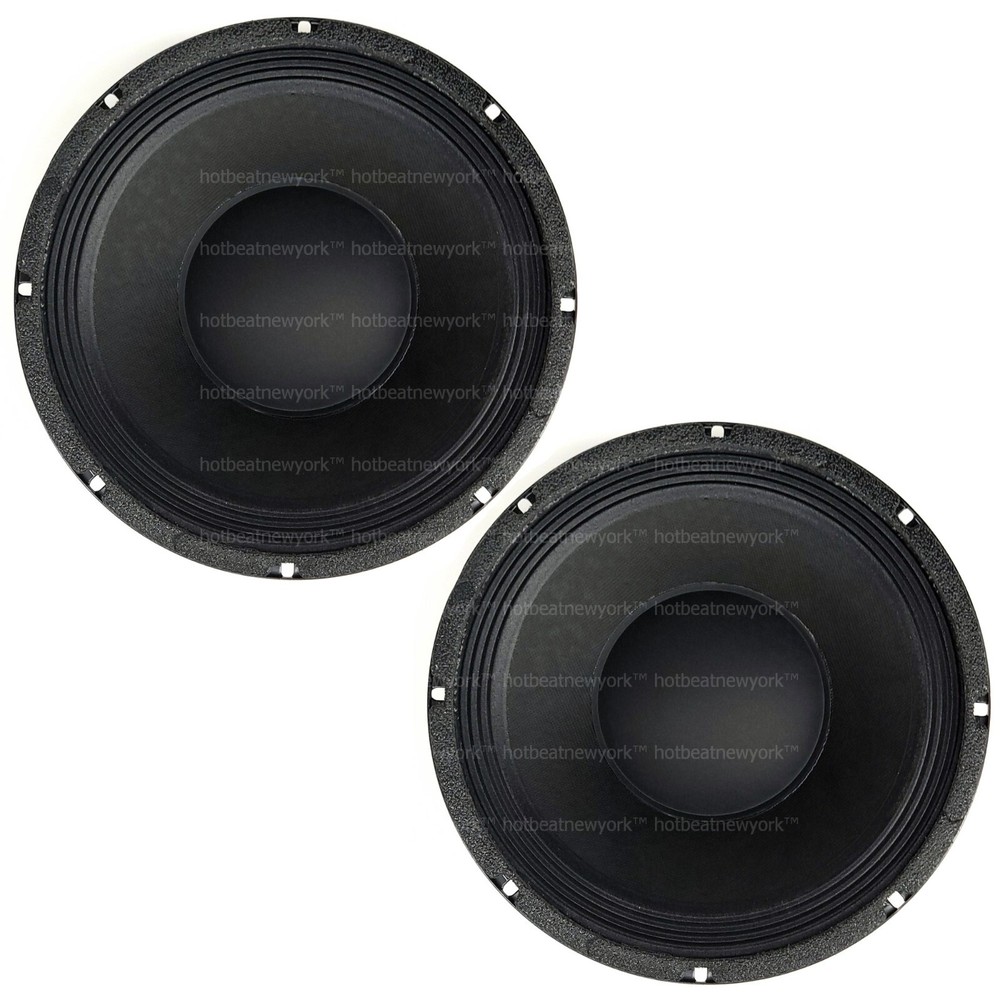 2 x Eminence Beta-10A 10-inch Woofer 8 ohm 250 Watt RMS Speakers