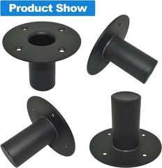 Speaker Stand Top Hat 4.33″X3.29″ – Metal Cabinet Pole Mount, PA/DJ Tripod Stand