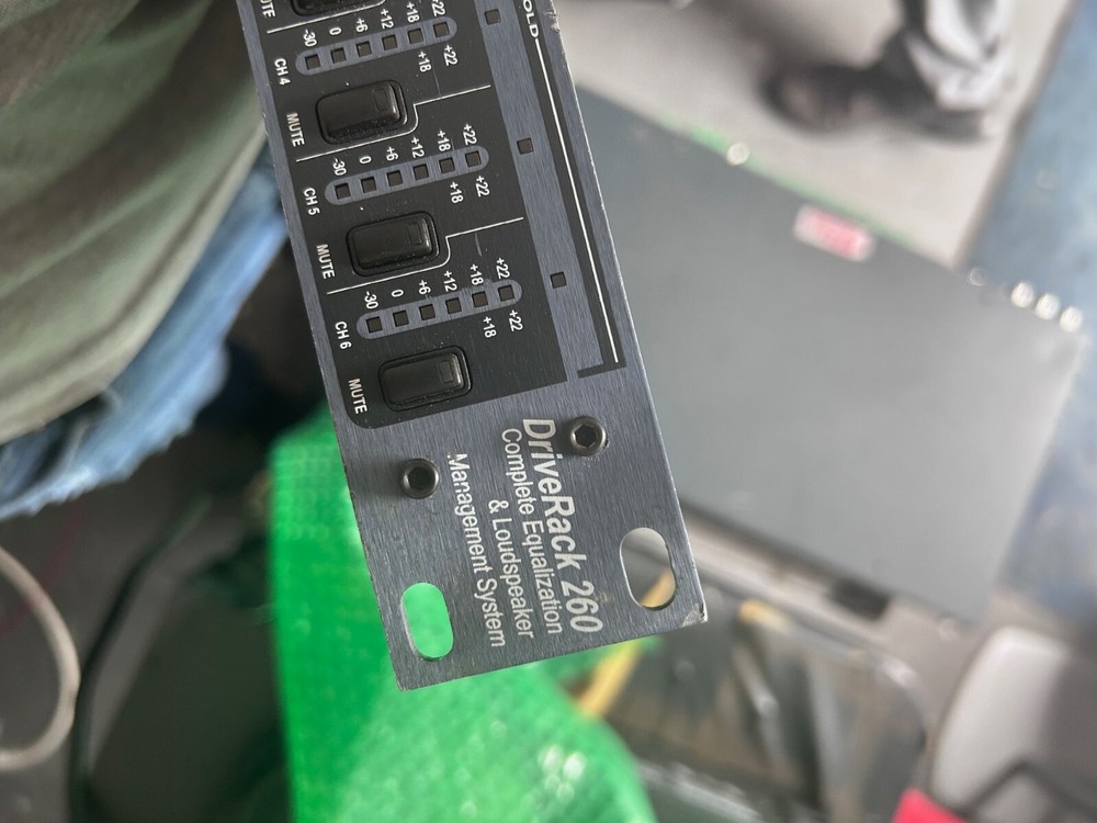 dbx DriveRack 260 Loudspeaker Management System – Black