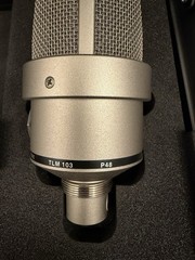 Neumann TLM 103 P48 Wired Large-Diaphragm Condenser Microphone W/Case and Mount
