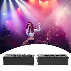 2Pcs 4 Channel Audio Network XLR Male Female to Single Ethercon Cable Extender