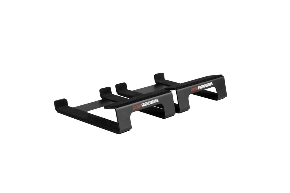 Pair of Desktop Wedge Stands for Small to Medium-Size Computer Speakers & Studio