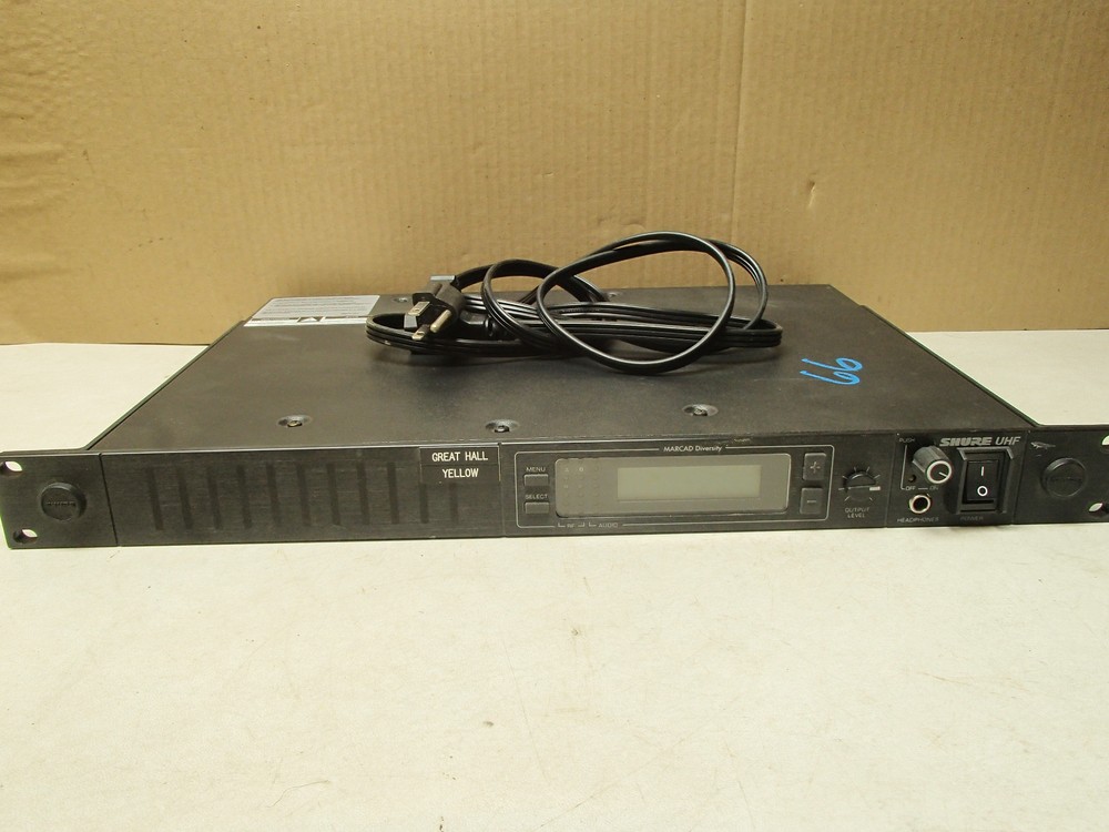 Shure Marcad Diversity U4S-UA wireless microphone receiver 782-806mhz