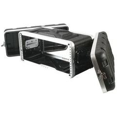 NEW 4RU Portable Music Equipment 19″ Rack Mount Case.Shallow Mount Depth.PA.DJ