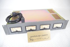 Brains V0942G-00 4ch Analog VU Meter Unit XLR Balanced Audio Gear Tested