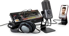 IK Multimedia iRig Stream Mic Pro iRig Series 5.5*13.6*3.8cm Black New