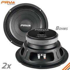 2x PRV Audio 8MB450 Midbass Car Audio 8″ Speakers 8 Ohm 8MB PRO 900 Watts