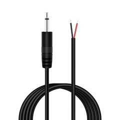 3.5mm 1/8″ to Speaker Wire, 10FT 3.5mm TS Mono Male Plug to Bare Wire Pigtail…