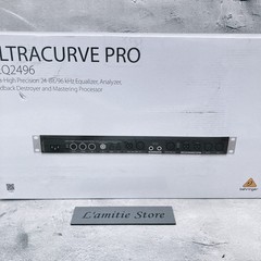 Behringer DEQ2496 Ultracurve Pro 2Channel Equalizer Mastering Processor DEQ 2496