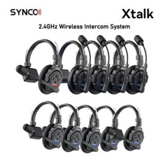 SYNCO XTalk X1 X2 X3 X5 1148ft Wireless Intercom Headset System 2.4G Full Duplex