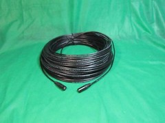 200 Ft CAT 5e STP Shielded Ethernet Black Cable w/Neutrik EtherCon RJ45 plugs.