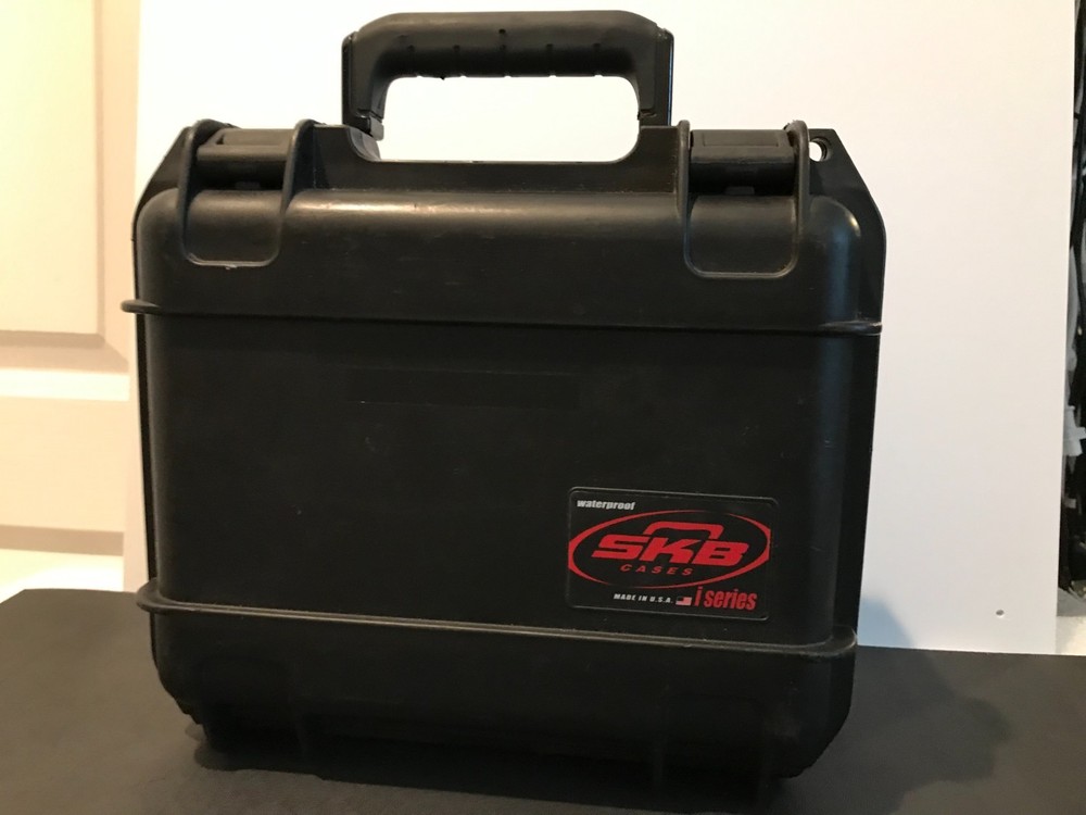 SKB i Series Case Black Hard Solid Camera Drone Waterproof Made in USA
