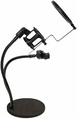 Technical Pro LiveShow2M Stream Broadcast Podcast Stand + Mic Holder