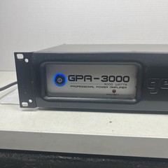 Gemini Pro GPA-3000 3000W 2 Channel Power DJ Amplifier 2U Rack Mount Amp Stereo
