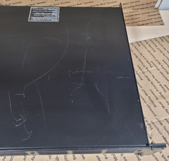 CROWN COM-TECH 210 Power Amplifier W/RACK EARS (TESTED)