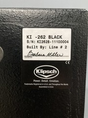 Klipsch KI-262 Professional Commercial Loudspeaker | Tested & Working | 250W