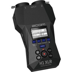 Zoom H1 XLR Portable Audio Recorder for Video + MDR-7506 Headphones, Bundle
