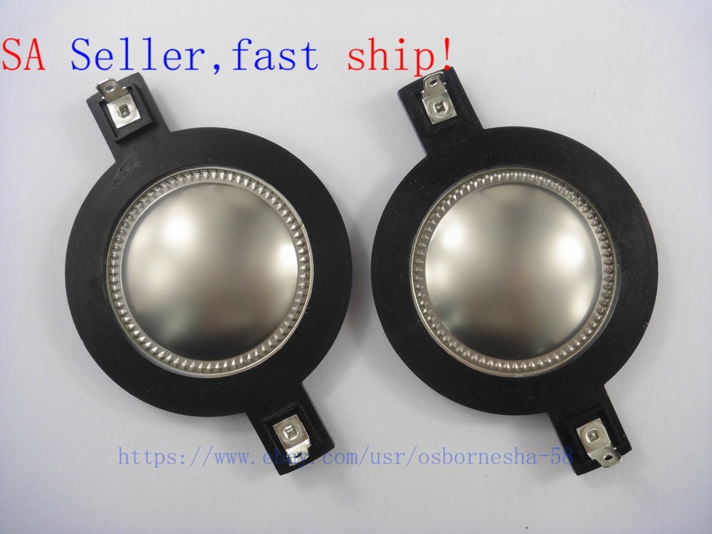 2PCS Replacement Diaphragm for Behringer 44T60C8, 44T30A8, 44T120A8 US SHIP