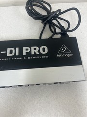 Behringer Ultra-DI Pro DI800 Phantom Powered 8-Channel Direct Box