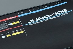 Roland JUNO-106 (special edition) synth dust cover