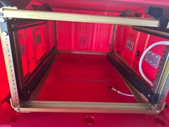 Rackmount 06U 30 x 20 x 14 3rd Mount Zero Warrior RED Shock Shockmount Hard Case