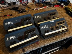 Aviom A-16II (A16-II) Personal Monitor Mixer with mount and power supply