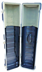 SKB Storage Transport Instrument Case 51x12x12 Black with Wheels with Key