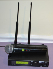 Shure ULXP4 Wireless Receiver & ULX2 -SM58 Wireless Mic J1 Band 554-590MHz~Great