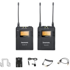 Saramonic UwMIC9 96-Channel Digital UHF Wireless Lavalier Microphone System