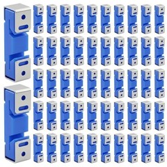 Blue Sound Isolation Clips 100 Pack for Walls, Ceilings, Studio Noise Reduction
