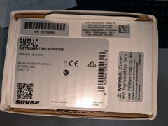 Shure SM57-LC Instrument Mic, clip, bag, original box