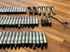 Lot of 75 Used 1/4″ / TRS / Male / Female Connectors + XLR Adapters. Switchcraft