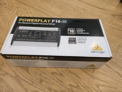 Behringer Powerplay P16-M 16-Channel Digital Personal Mixer new in box