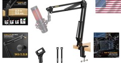 Adjustable Boom Arm for Silent Mic Positioning – 1KG Load Capacity