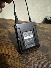 Sony UTX-B2 UHF Transmitter & URX-P2 UHF Tuner, Lavalier Microphone, XLR Output